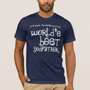 Camiseta O melhor padrinho do mundo