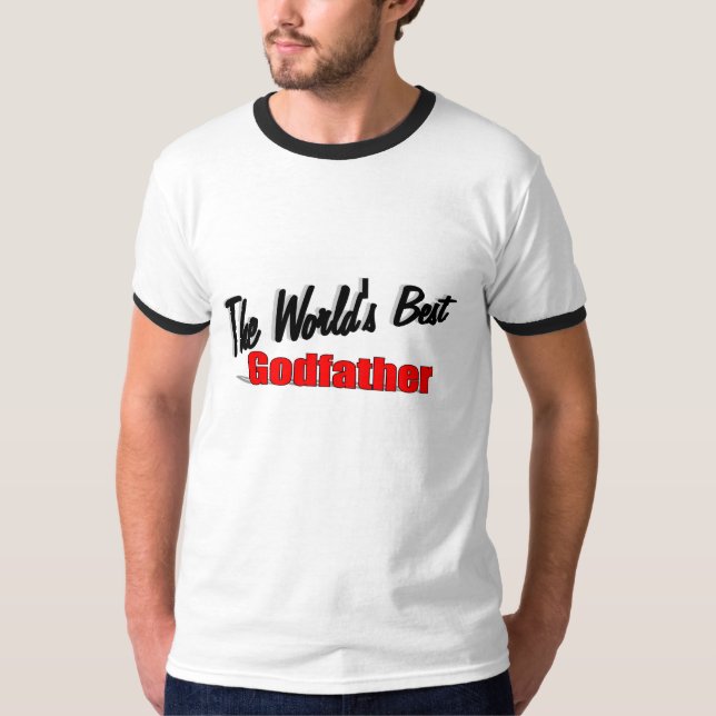 Camiseta O melhor padrinho do mundo (Frente)