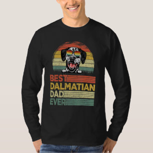 Camiseta O melhor Pai Dalmático dos Legal Eternos