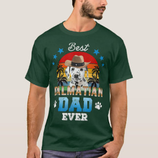 Camiseta O Melhor Pai Dalmático Nunca Foi O Melhor Pai Cach