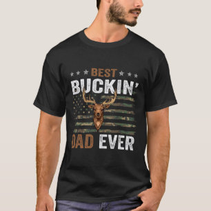 Camiseta O Melhor Pai De Bandeja De Camo Para Pai