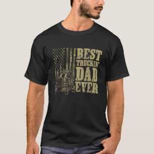 Camiseta O Melhor Pai De Caminhão De Cada Vez Para Um Motor