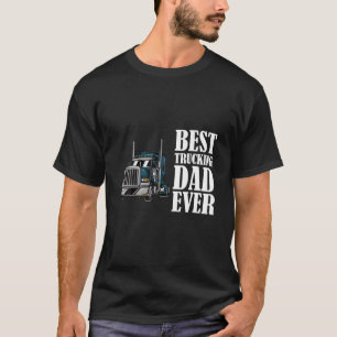 Camiseta O Melhor Pai De Caminhão De Um Grande Caminhão