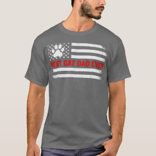 Camiseta O melhor Pai de Cat do indicador do Pai de Cat