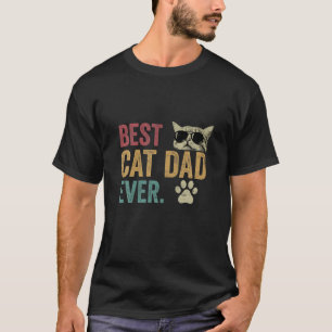 Camiseta O Melhor Pai De Gato Do Pai De Gato Engraçado
