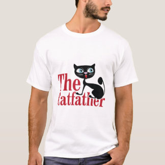 Camiseta O Melhor Pai De Gato, O Catdad, Chá Engraçado Dia