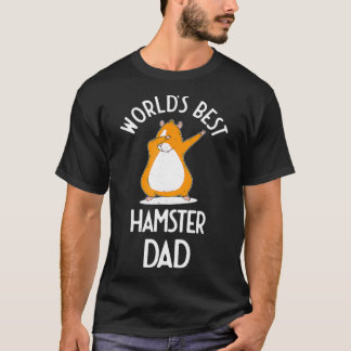 Camiseta O Melhor Pai De Hamster A Dabbing Engraçado A Dize