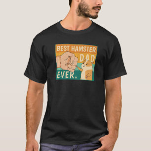 Camiseta O melhor Pai de Hamster do mundo para Amantes de o