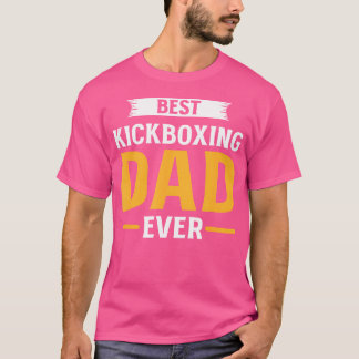 Camiseta O melhor Pai de Kickboxer do Kickboxer Padre Kickb
