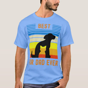 Camiseta O melhor Pai de peles, nunca antes visto, retrorre