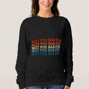 Camiseta O Melhor Pai De Pug De Arte Para Pug Dog Pet Lover