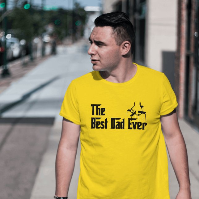 Camiseta O melhor Pai de sempre (Criador carregado)