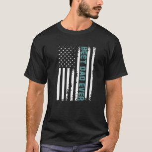 Camiseta O melhor Pai de sempre com F americano