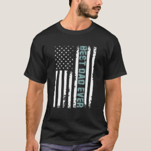 Camiseta O melhor Pai de sempre com F americano