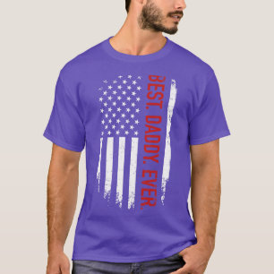 Camiseta O melhor pai de sempre da vintage americana para p
