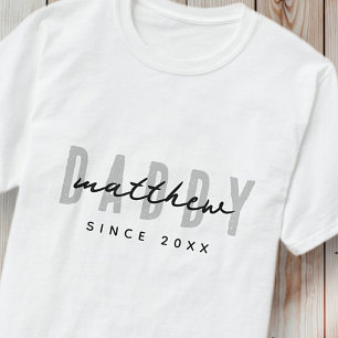 Camiseta O melhor Pai de sempre moderno Dia de os pais simp