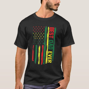Camiseta O Melhor Pai De Todos Os Estados Unidos Bandeira P
