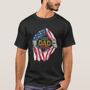 Camiseta O melhor Pai de todos os Estados Unidos Super Heró