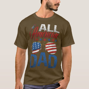 Camiseta O melhor Pai de todos os PAIS americanos