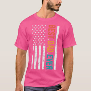 Camiseta O melhor Pai do dia de os pais de sempre com bande