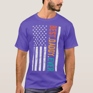 Camiseta O melhor Pai do dia de os pais de sempre com bande