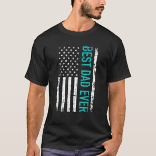 Camiseta O melhor Pai do dia de os pais de sempre com bande