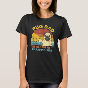 Camiseta O Melhor Pai Do Homem O Mito A Má Influência Cu