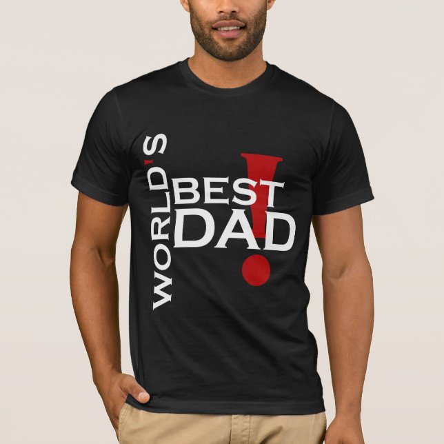 Camiseta O melhor pai do mundo (Frente)