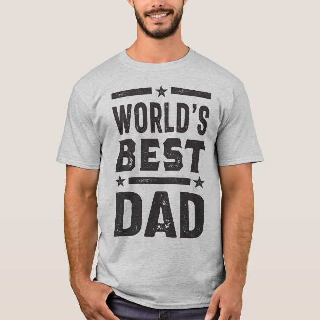 Camiseta O melhor Pai do mundo (Frente)
