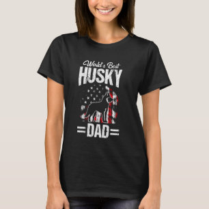 Camiseta O MELHOR Pai DO MUNDO, O Rouco Pet Dog Proprietári