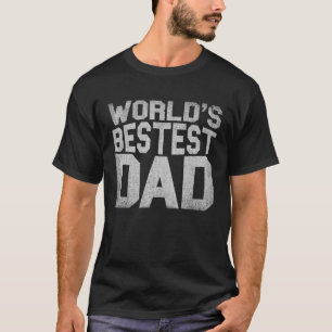 Camiseta O MELHOR PAI DO MUNDO PARA O Avô Pai O Homens
