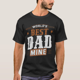 Camiseta O melhor Pai do mundo - Presentes do pai sentidos