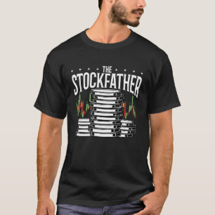 Camiseta O melhor Pai do Stockdad Cryptocurrency Blockchain