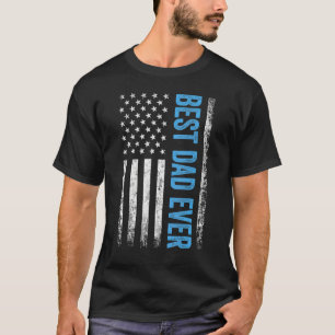 Camiseta O melhor Pai dos Estados Unidos, Presente de Bande