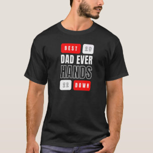 Camiseta O melhor Pai é o processador do Dia de os pais par