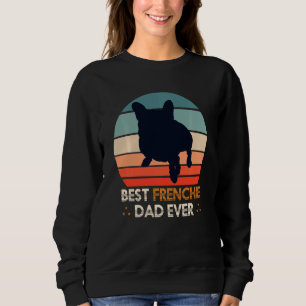 Camiseta O melhor Pai francês jamais criador de cães francê