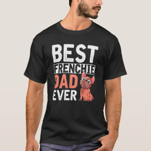 Camiseta O melhor Pai francês jamais parente de cachorro