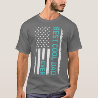 Camiseta O melhor Pai Legal de todos os Estados Unidos para
