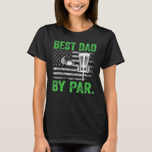 Camiseta O Melhor Pai legal Do Par Disk Golf Usa American F