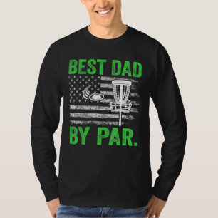 Camiseta O Melhor Pai legal Do Par Disk Golf Usa American F