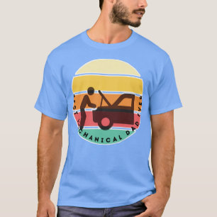 Camiseta O melhor Pai mecânico de sempre