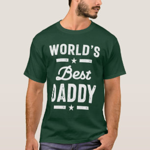 Camiseta O melhor pai Pai do mundo do Mens