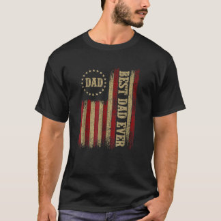 Camiseta O Melhor Pai Para O Dia de os pais De Pai De Bande