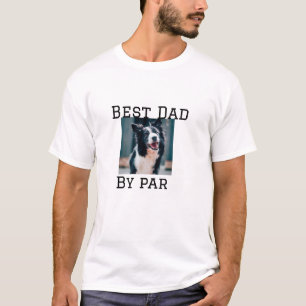 Camiseta O melhor pai por par dog pet, é simples.