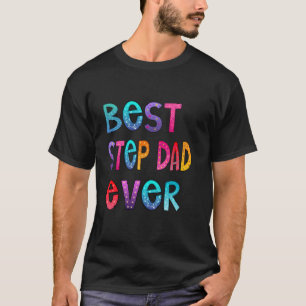 Camiseta O melhor Pai sempre colorido, Papá Shirt, Pai Pres