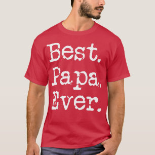 Camiseta O melhor papá do vovô do vovô...