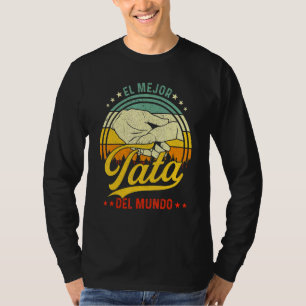 Camiseta O Melhor Papai do Mundo Retro Vintage Pai Papá Spa