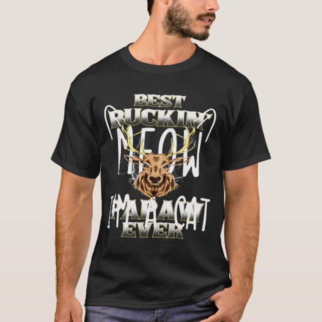 Camiseta O Melhor Papaw De Caçadores De Veados (Frente)