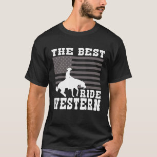 Camiseta O Melhor passeio Cavalo Western Reining Trail Ride