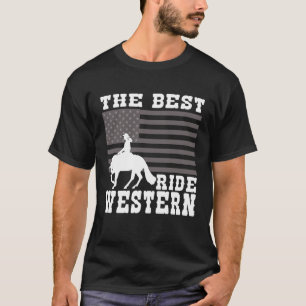 Camiseta O Melhor passeio Cavalo Western Reining Trail Ride